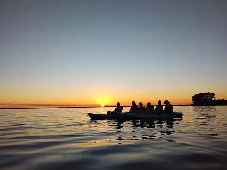 Sunrise kayak tour